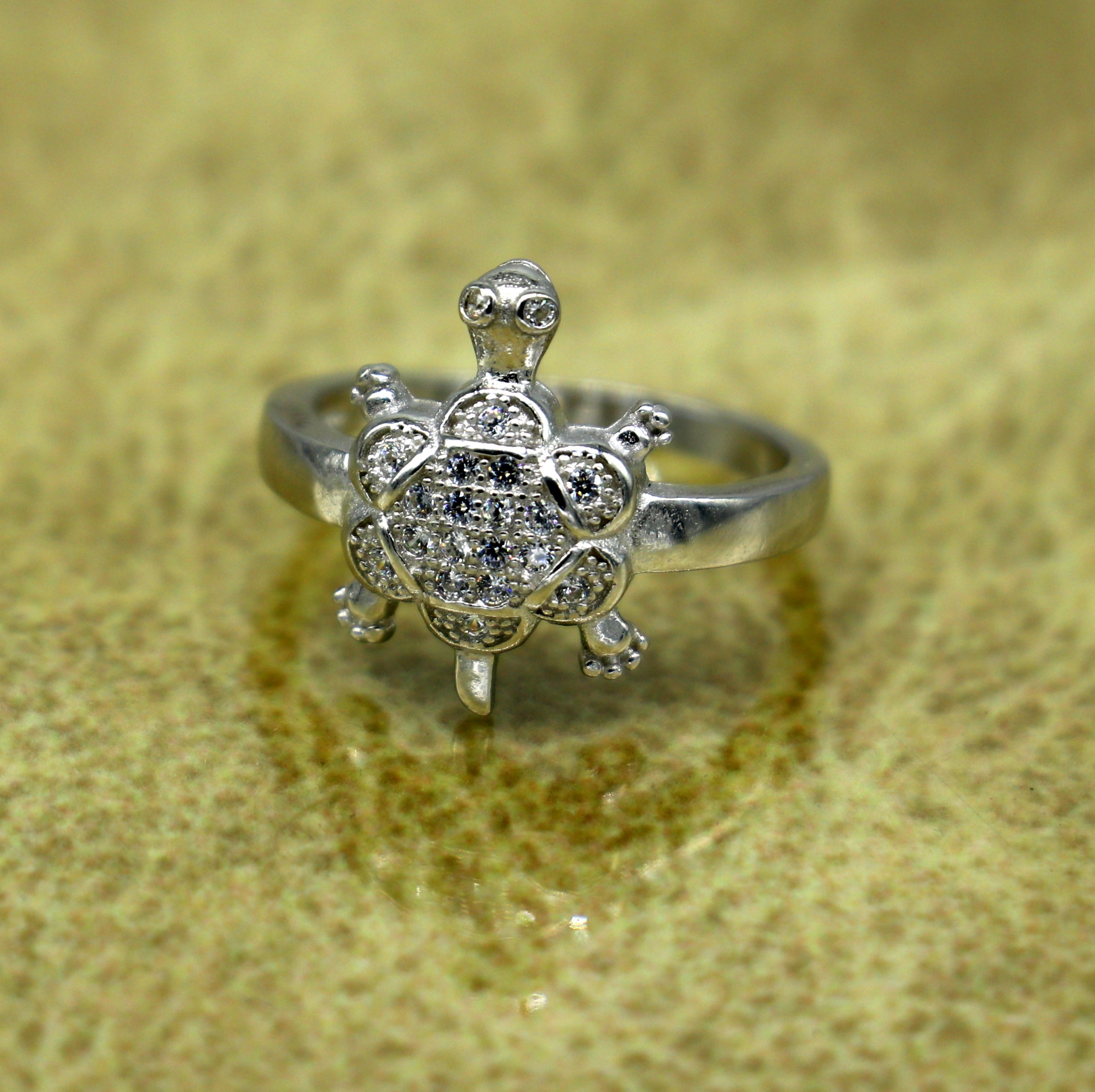 Tortoise Ring | Buy Silver Tortoise Ring Jewellery Online